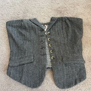 Free People Black and White Patterned Tags